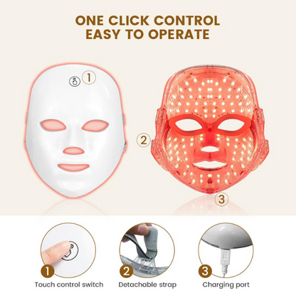 Klyruh Glow™ Red Light Therapy Face Mask