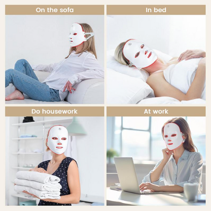 Klyruh Glow™ Red Light Therapy Face Mask